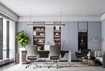 甘南轻奢风格-书房