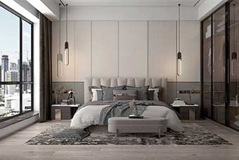 甘南现代风格-卧室