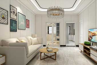 甘南现代风格-客厅