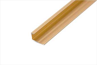 甘南航空纤维墙咔铝合金边条(钛金氧化)