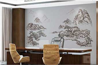 甘南森佰汇航空纤维墙咔(山水之间)